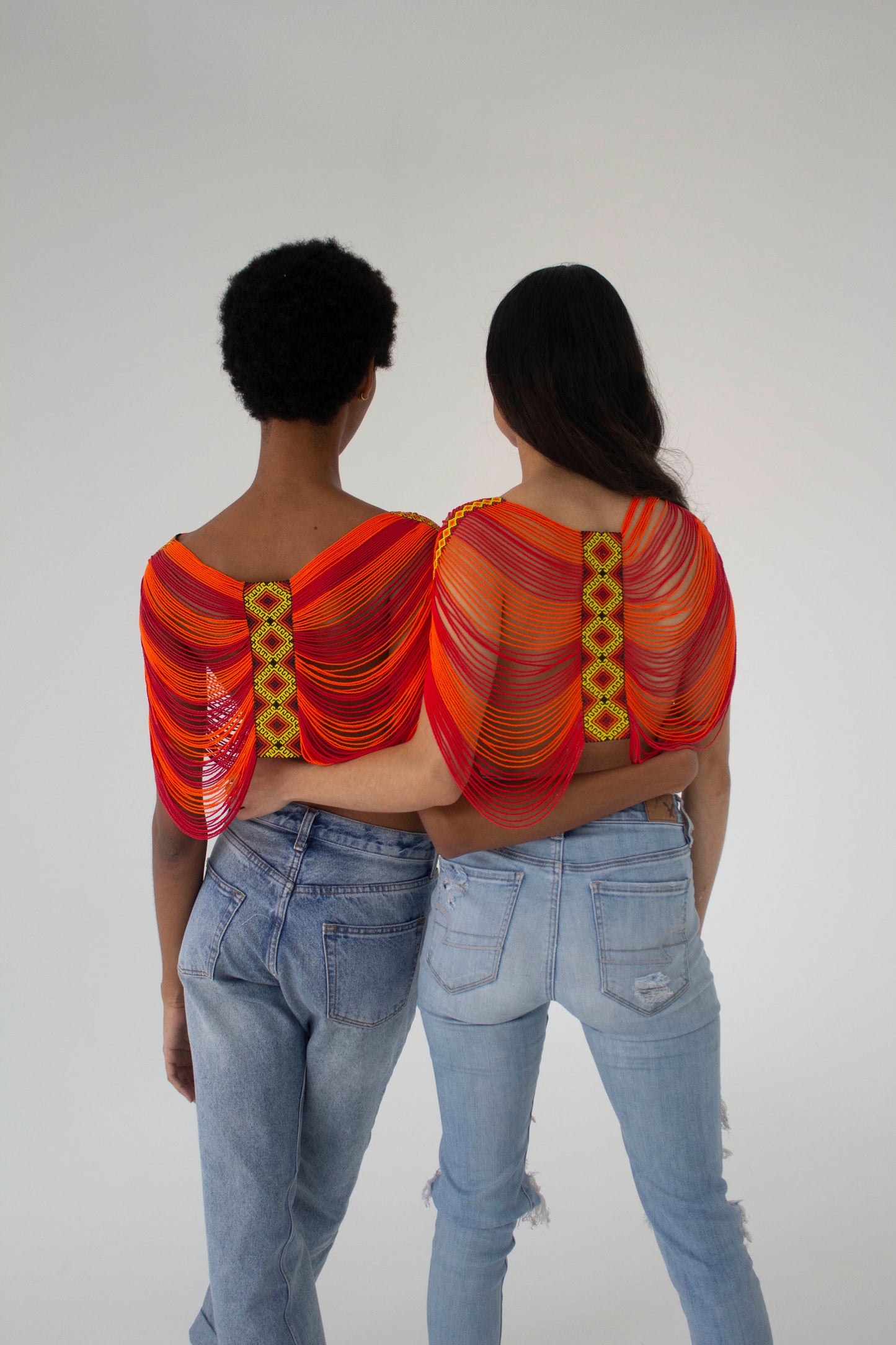 GODDESS TOP RED/ORANGE