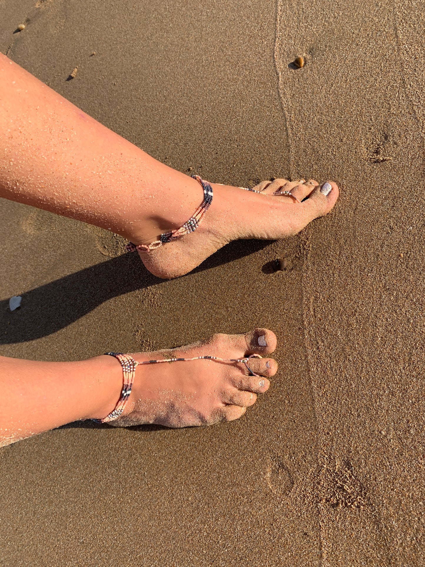 BAREFOOT SANDALS CORAL BEIGE